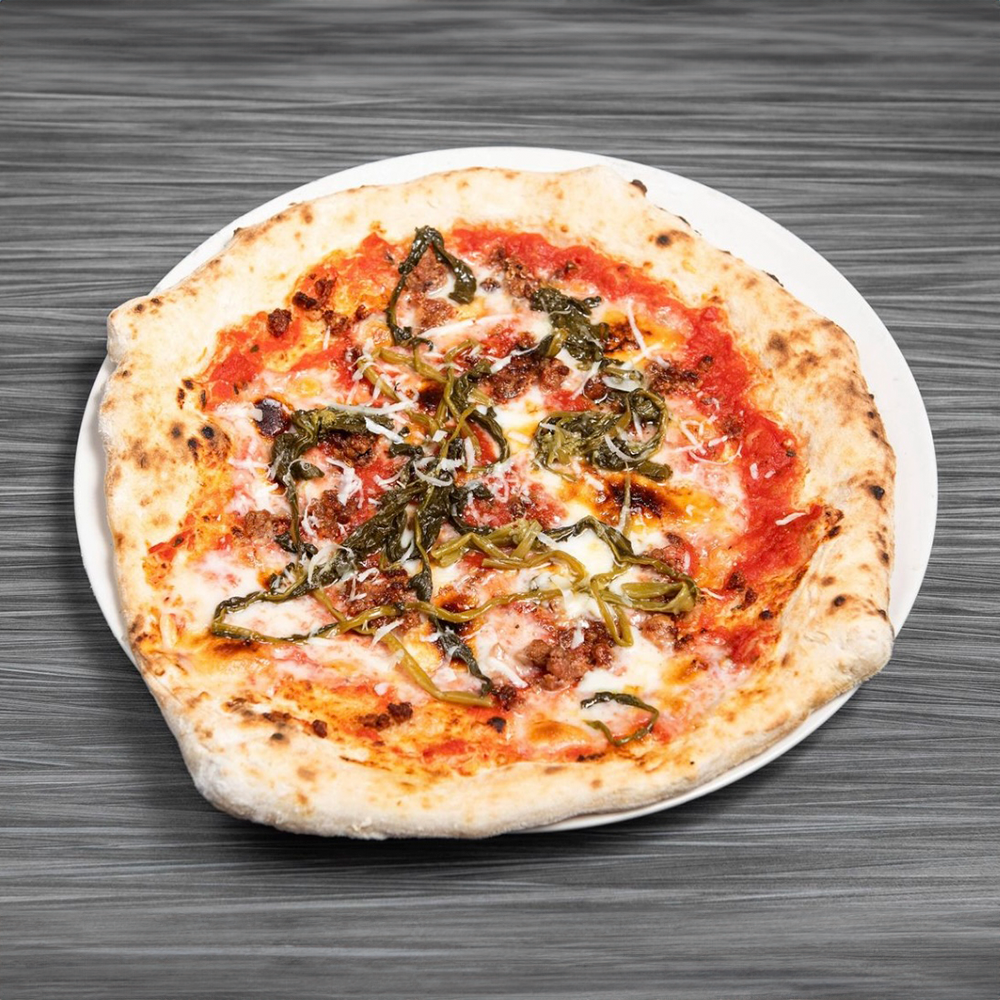 Pizza Salchicha y Friarielli